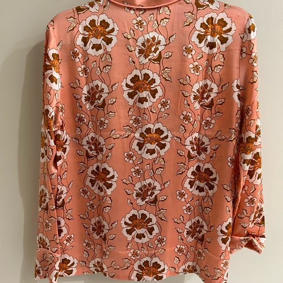 J. Crew Collection Silk Shirt in Climbing Floral - Picture 4 of 4